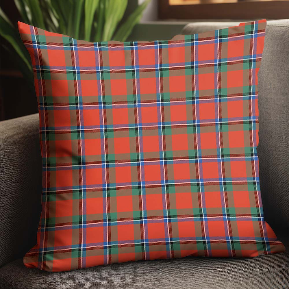 Sinclair Ancient Tartan Pillow Cover - Tartanvibesclothing