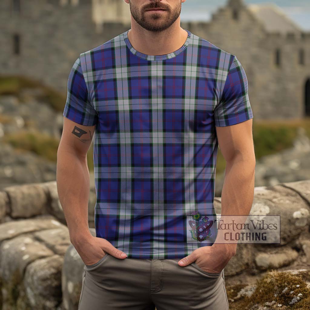 Sinclair Dress Tartan Cotton T-Shirt Men's Shirt - Tartanvibesclothing Shop