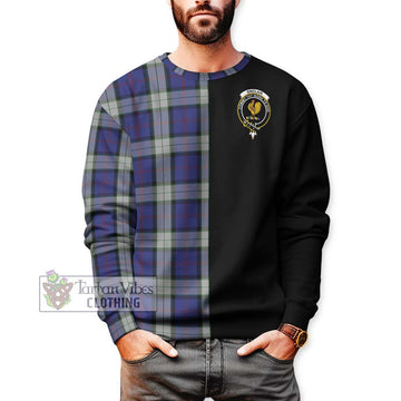 Sinclair Dress Tartan Sweatshirt with Family Crest and Half Of Me Style