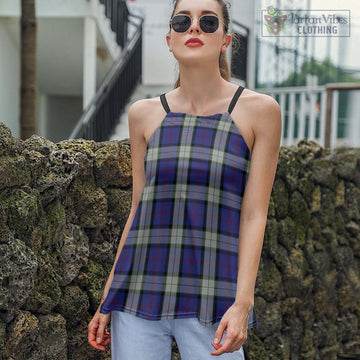 Sinclair Dress Tartan Loose Halter Neck Camisole