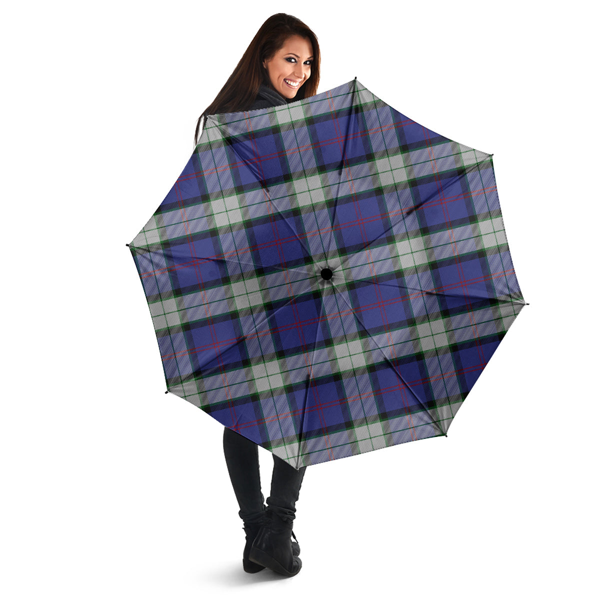 Sinclair Dress Tartan Umbrella - Tartanvibesclothing