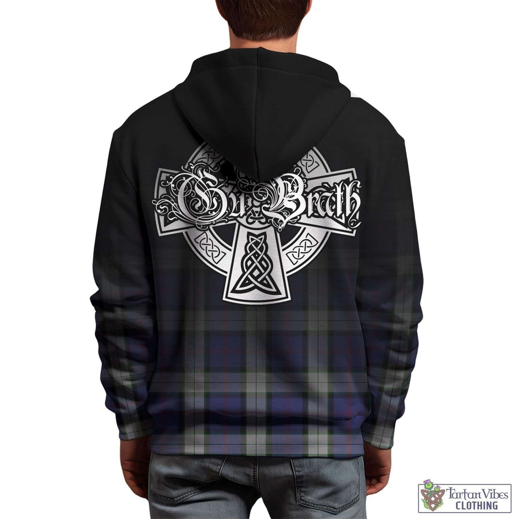 Tartan Vibes Clothing Sinclair Dress Tartan Hoodie Featuring Alba Gu Brath Family Crest Celtic Inspired