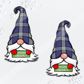 Sinclair Dress Gnome Christmas Ornament with His Tartan Christmas Hat