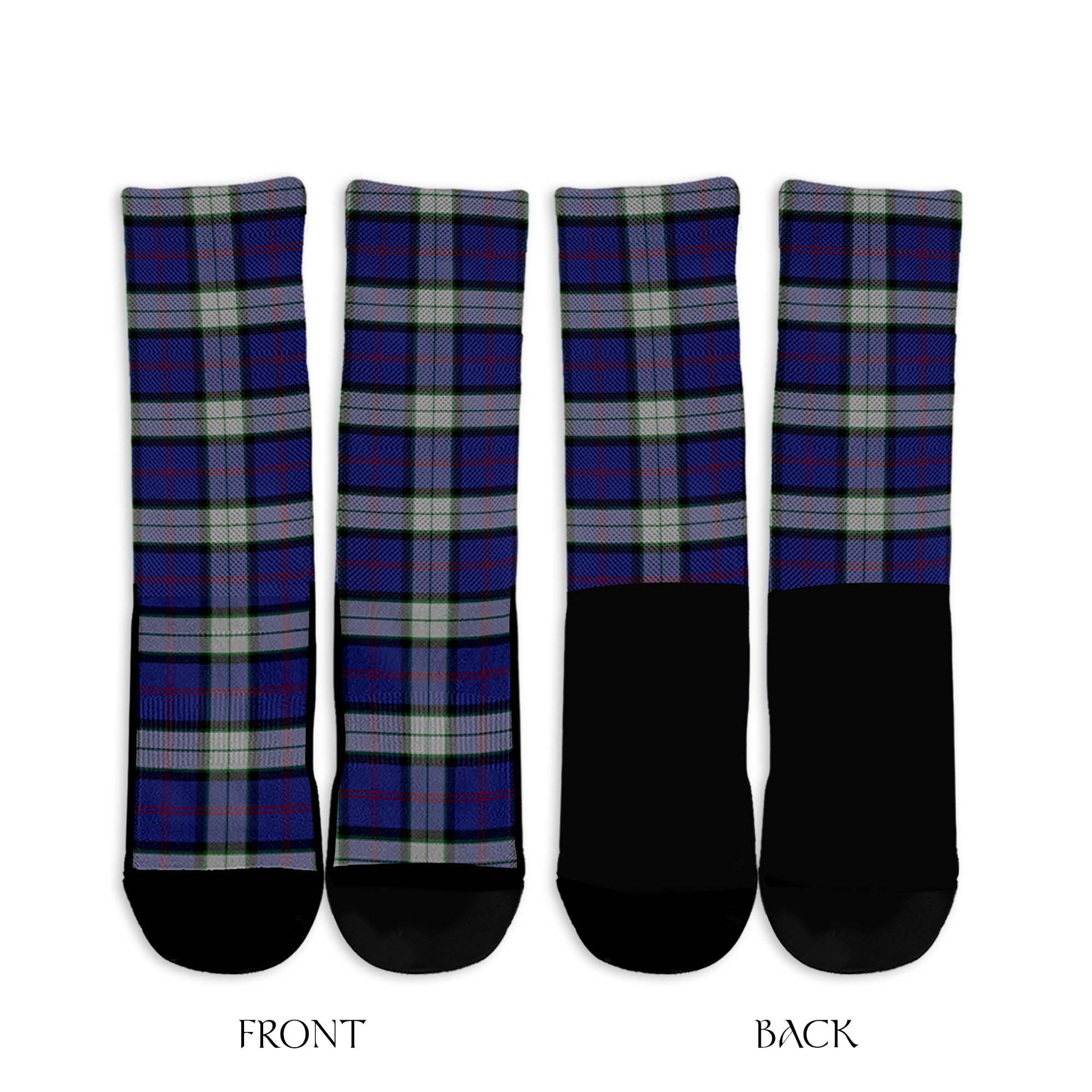 Sinclair Dress Tartan Crew Socks - Tartanvibesclothing