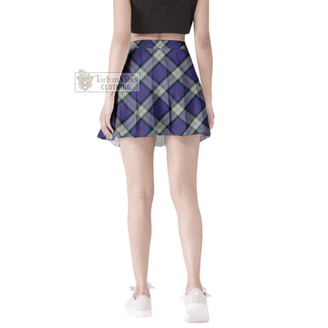 Sinclair Dress Tartan Women's Plated Mini Skirt Cross Style