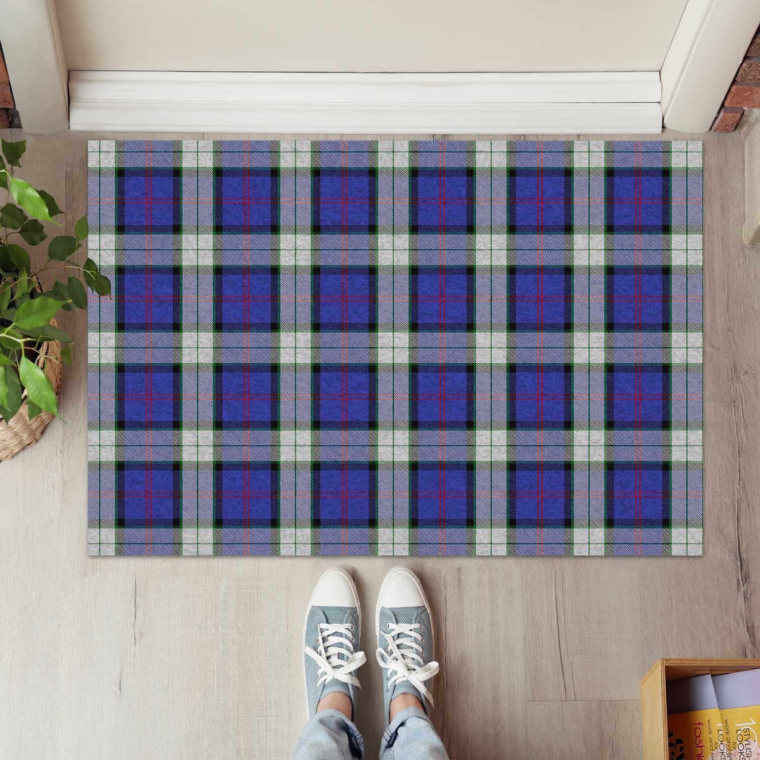 Sinclair Dress Tartan Door Mat - Tartanvibesclothing Shop