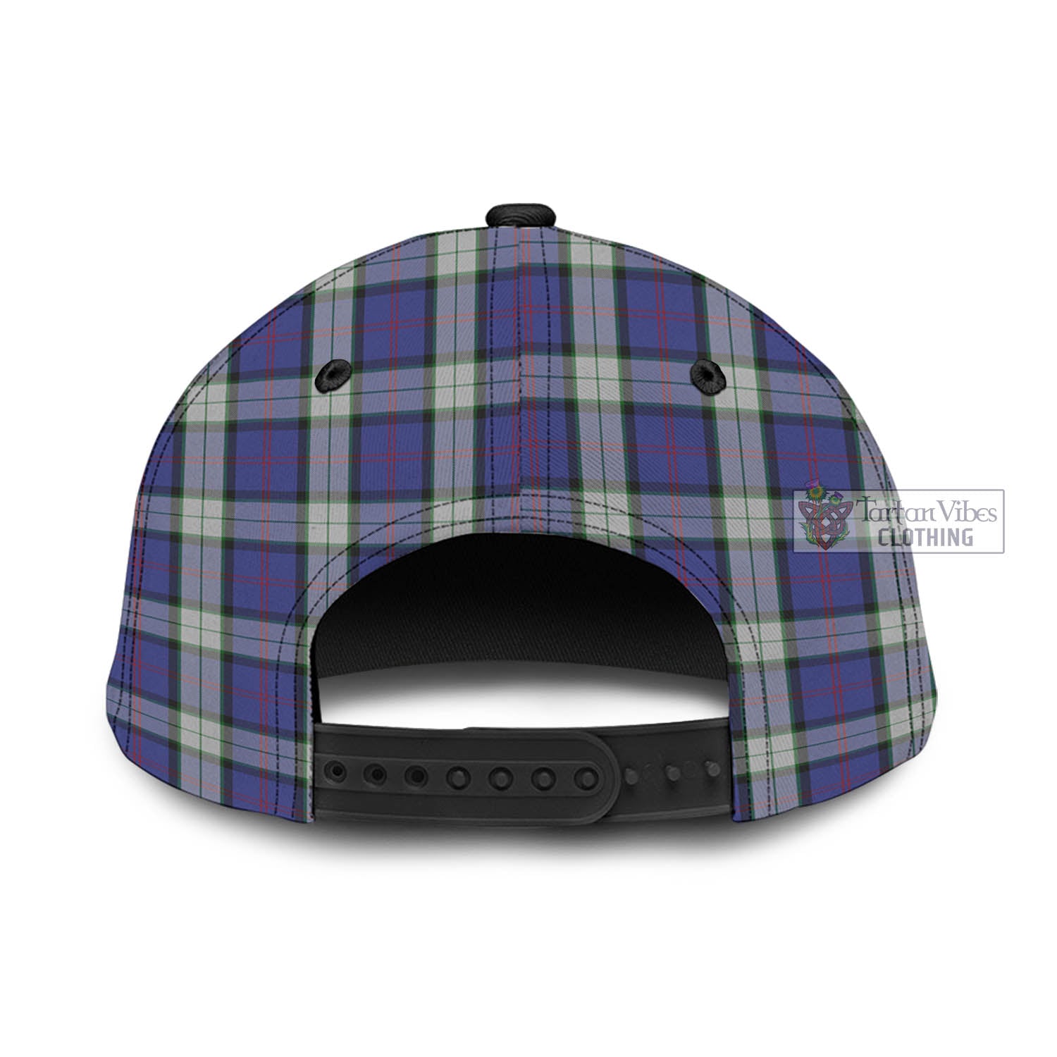 Tartan Vibes Clothing Sinclair Dress Tartan Classic Cap with Family Crest In Me Style