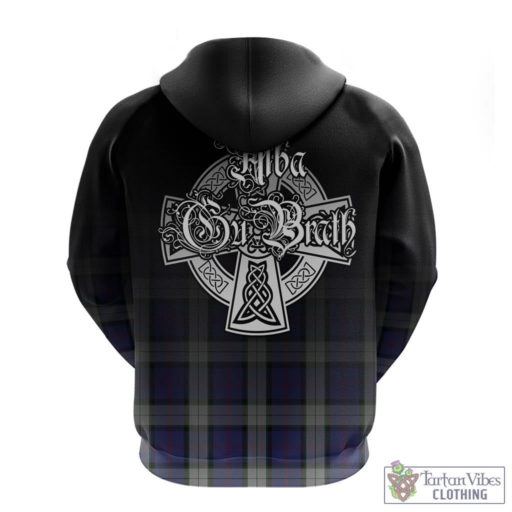 Tartan Vibes Clothing Sinclair Dress Tartan Hoodie Featuring Alba Gu Brath Family Crest Celtic Inspired