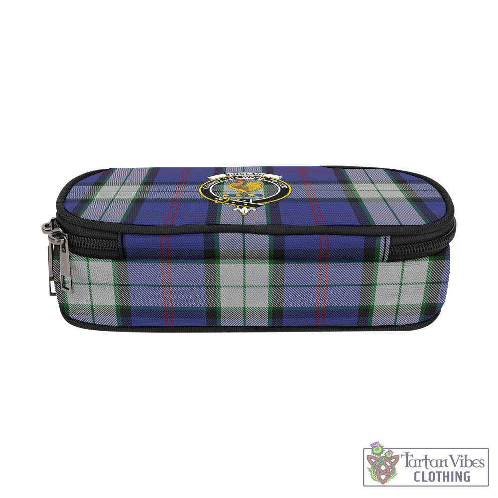 Tartan Vibes Clothing Sinclair Dress Tartan Pen and Pencil Case with Family Crest