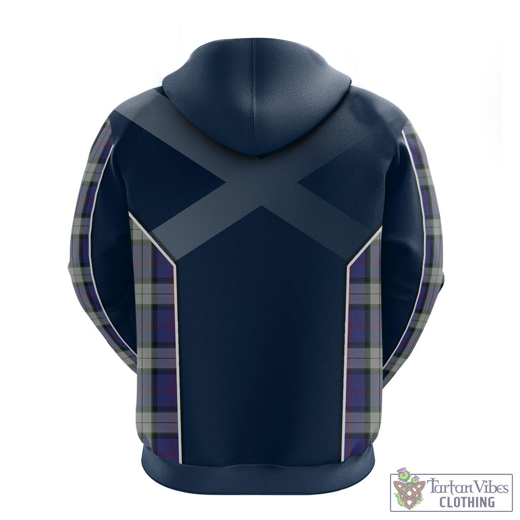 Tartan Vibes Clothing Sinclair Dress Tartan Hoodie with Family Crest and Lion Rampant Vibes Sport Style