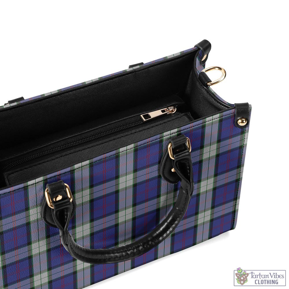 Tartan Vibes Clothing Sinclair Dress Tartan Luxury Leather Handbags