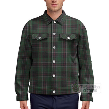 Sinclair Hunting Tartan Unisex Lapel Cotton Jacket