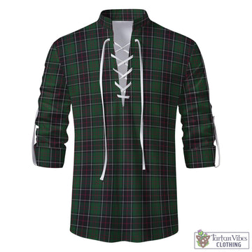 Sinclair Hunting Tartan Men's Scottish Traditional Jacobite Ghillie Kilt Shirt