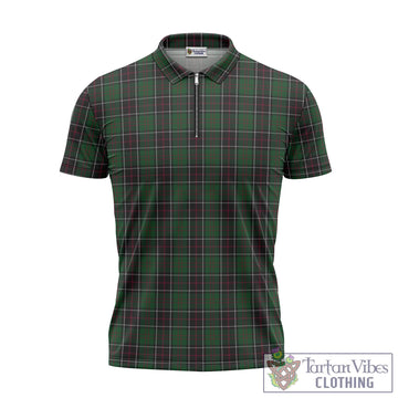 Sinclair Hunting Tartan Zipper Polo Shirt