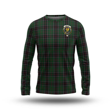 Sinclair Hunting Tartan Long Sleeve T-Shirt with Family Crest