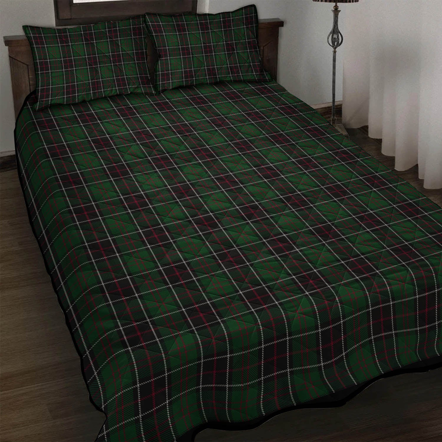 Sinclair Hunting Tartan Quilt Bed Set - Tartanvibesclothing Shop