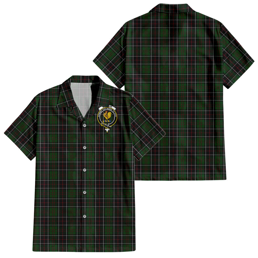 sinclair-hunting-tartan-short-sleeve-button-down-shirt-with-family-crest