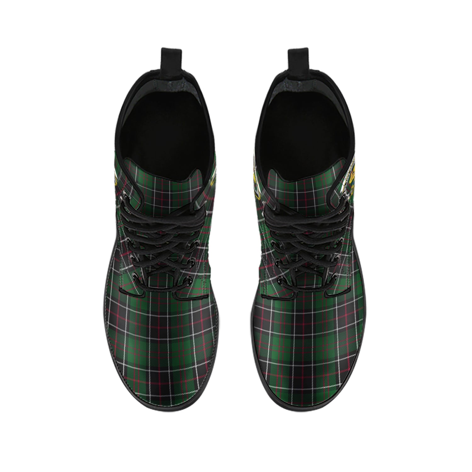 sinclair-hunting-tartan-leather-boots-with-family-crest