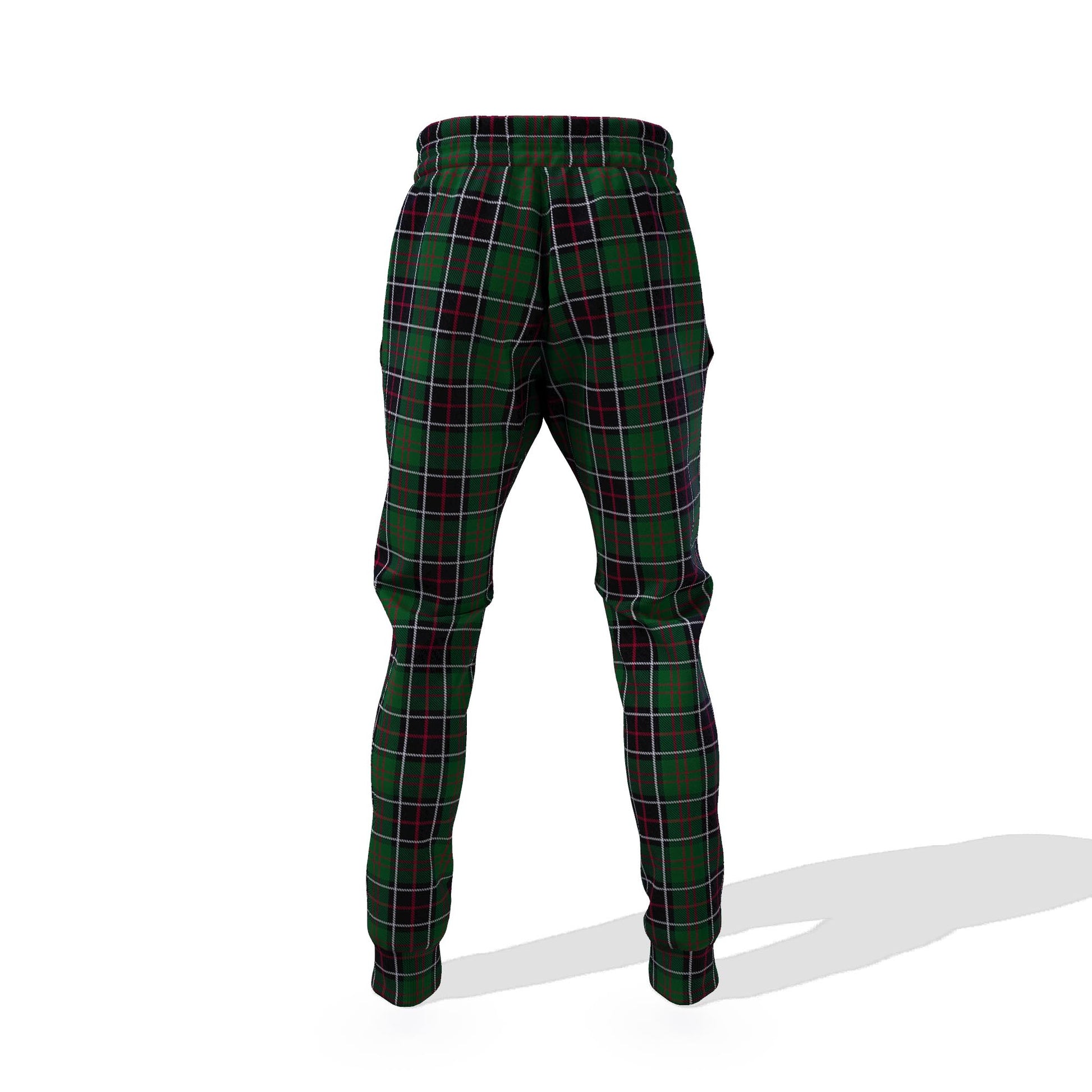 Sinclair Hunting Tartan Joggers Pants with Family Crest - Tartanvibesclothing Shop