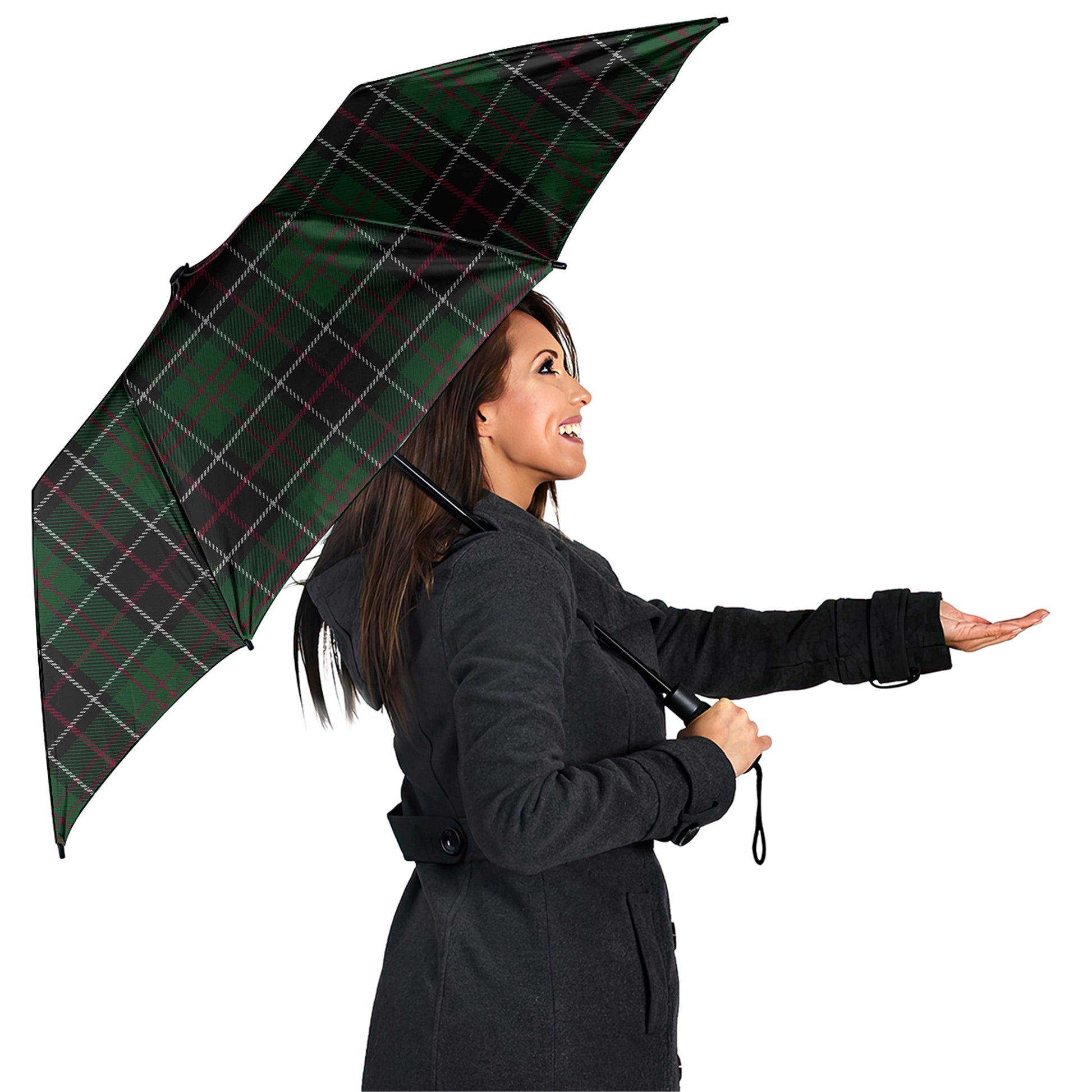 Sinclair Hunting Tartan Umbrella - Tartanvibesclothing