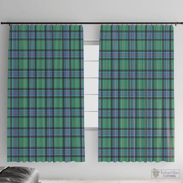 Sinclair Hunting Ancient Tartan Window Curtain