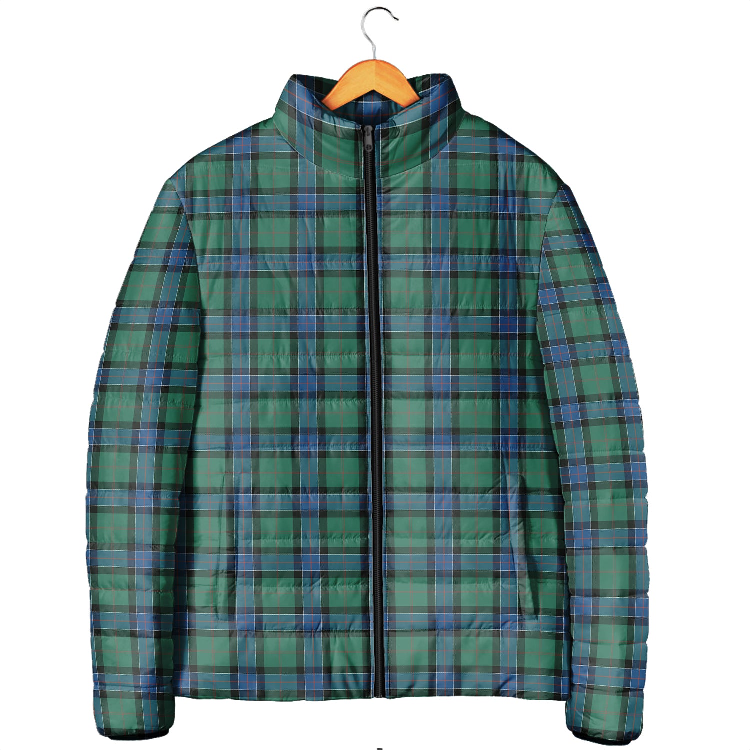 Sinclair Hunting Ancient Tartan Padded Jacket Men's Padded Jacket - Tartan Vibes Clothing