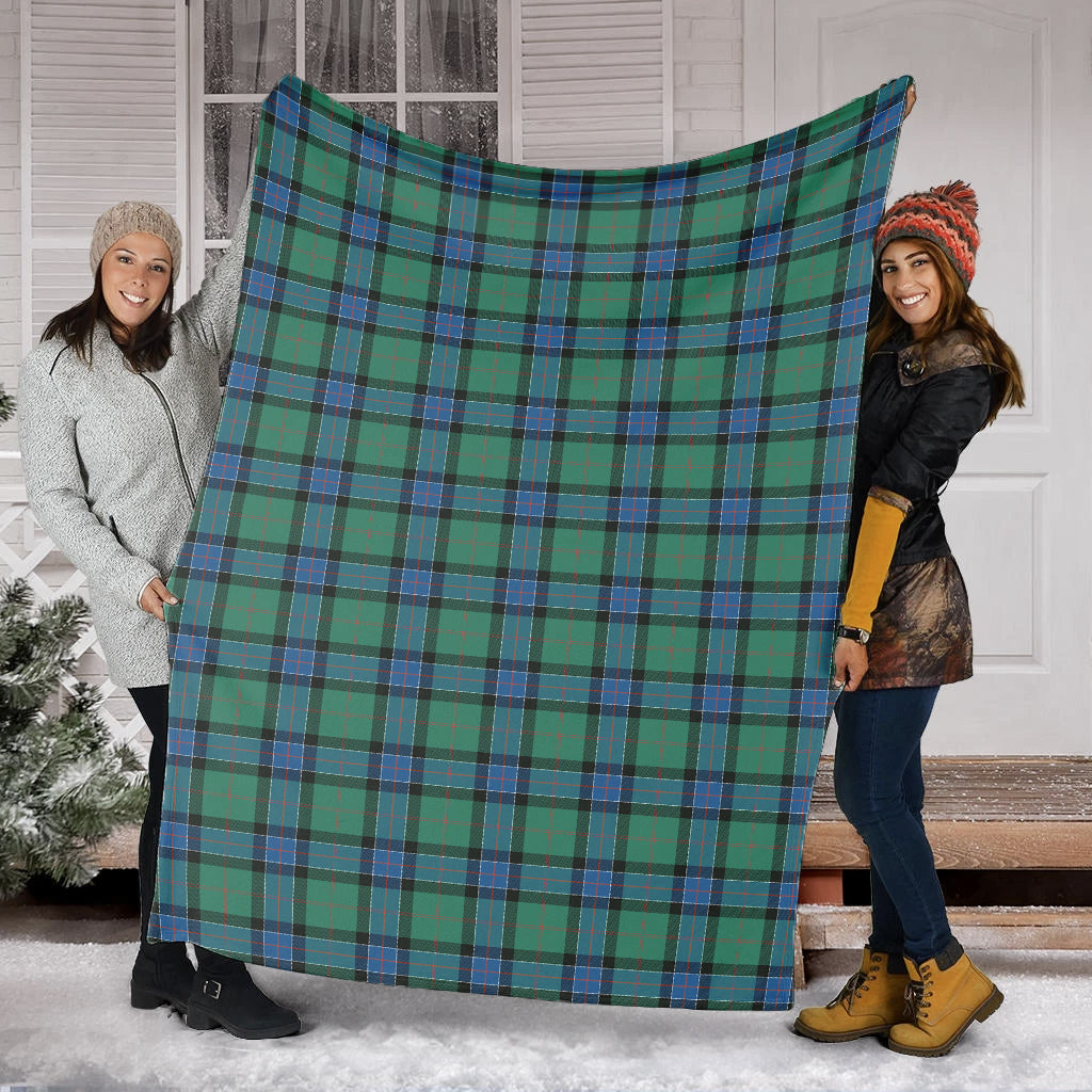 sinclair-hunting-ancient-tartan-blanket