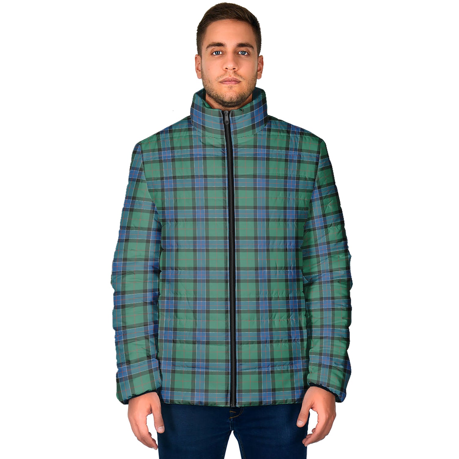 Sinclair Hunting Ancient Tartan Padded Jacket - Tartan Vibes Clothing