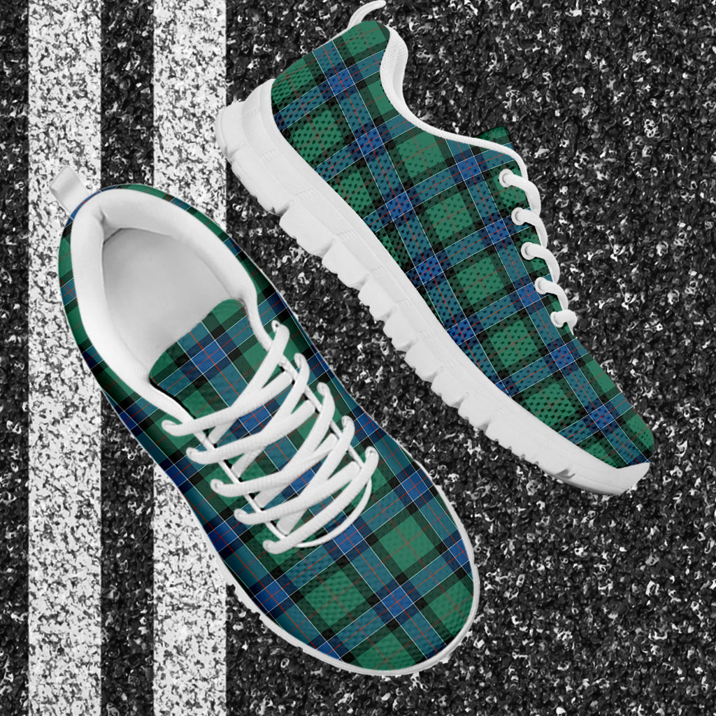 Sinclair Hunting Ancient Tartan Sneakers - Tartan Vibes Clothing