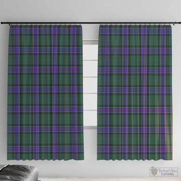 Sinclair Hunting Modern Tartan Window Curtain