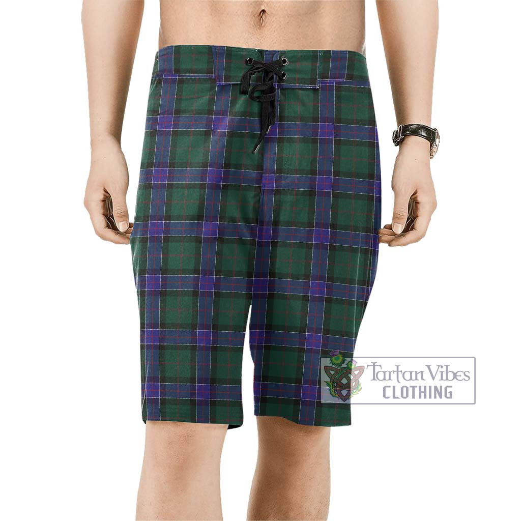 Sinclair Hunting Modern Tartan Men's Board Shorts Men - Tartan Vibes Clothing