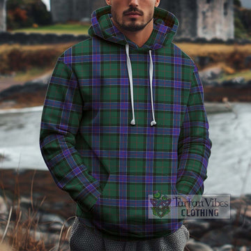 Sinclair Hunting Modern Tartan Cotton Hoodie