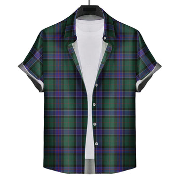 Sinclair Hunting Modern Tartan Short Sleeve Button Down Shirt