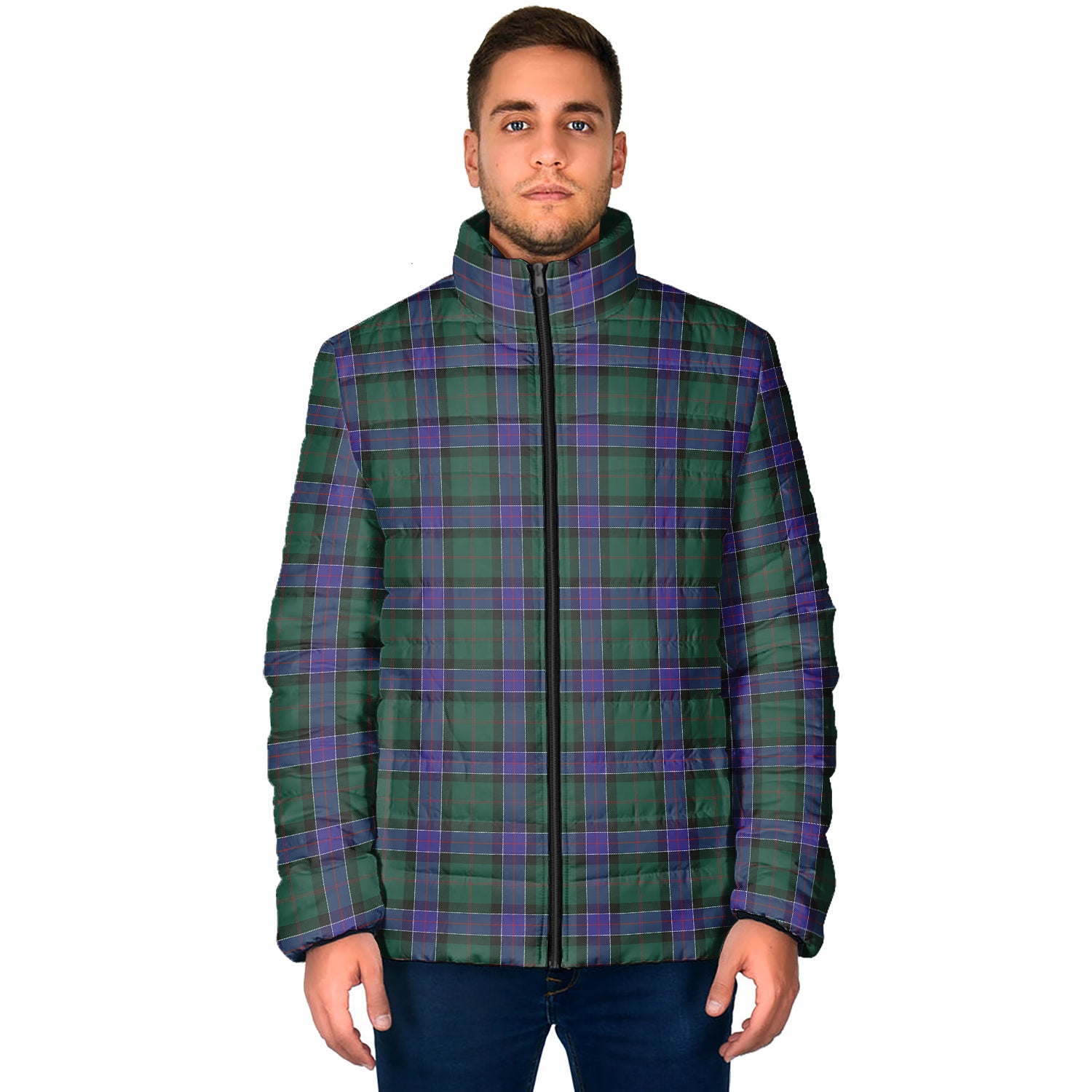 Sinclair Hunting Modern Tartan Padded Jacket - Tartan Vibes Clothing