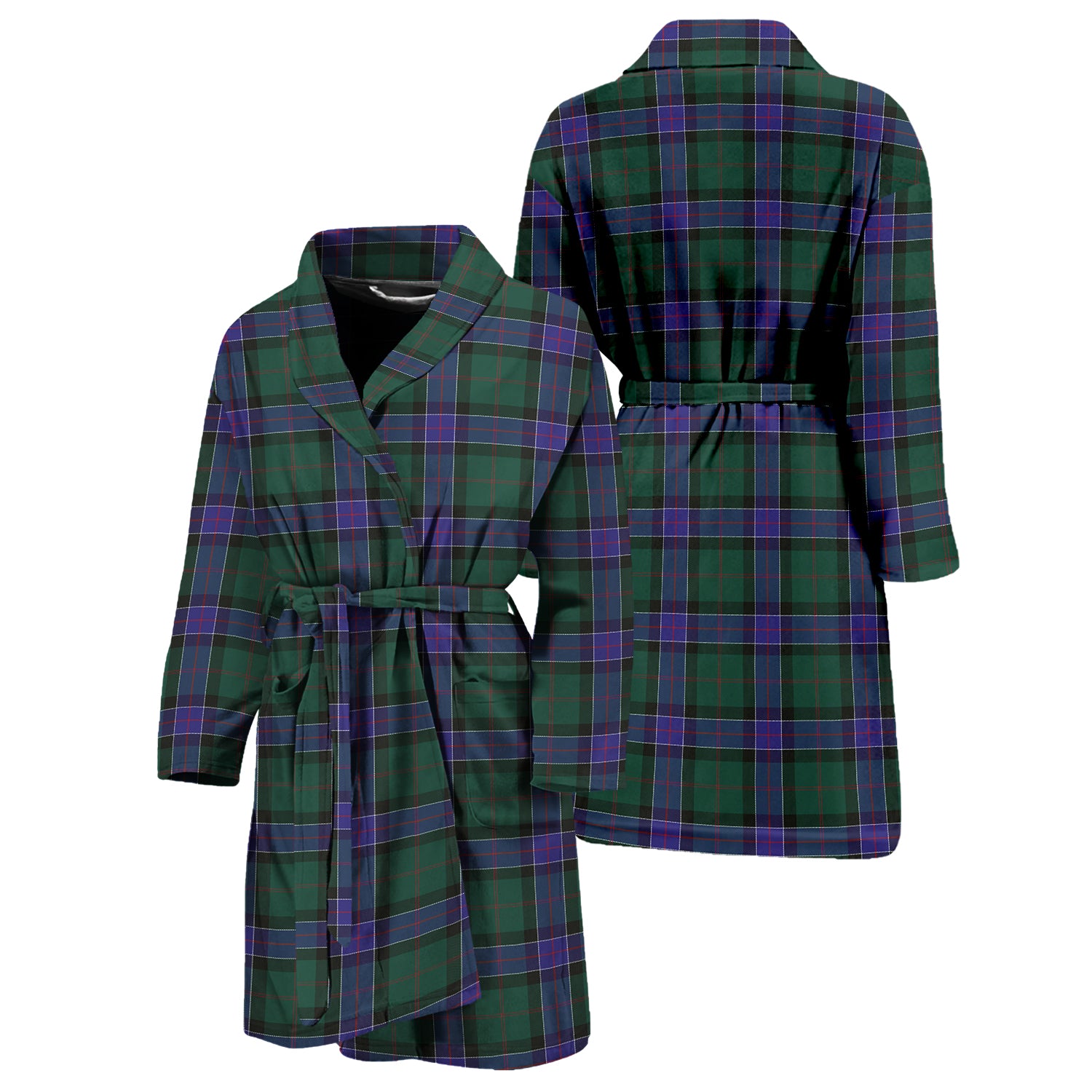 Sinclair Hunting Modern Tartan Bathrobe Unisex M - Tartan Vibes Clothing