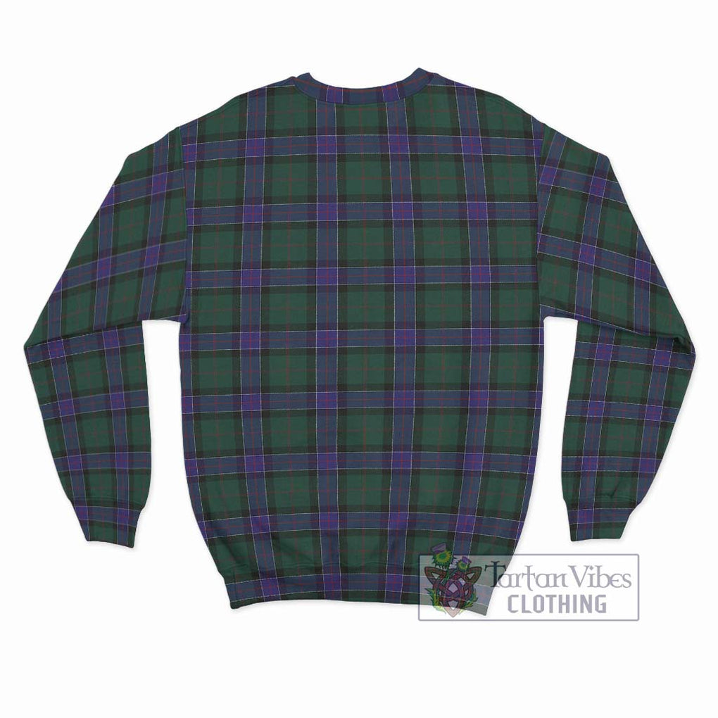 Sinclair Hunting Modern Tartan Sweatshirt with Family Crest DNA In Me Style - Tartanvibesclothing Shop