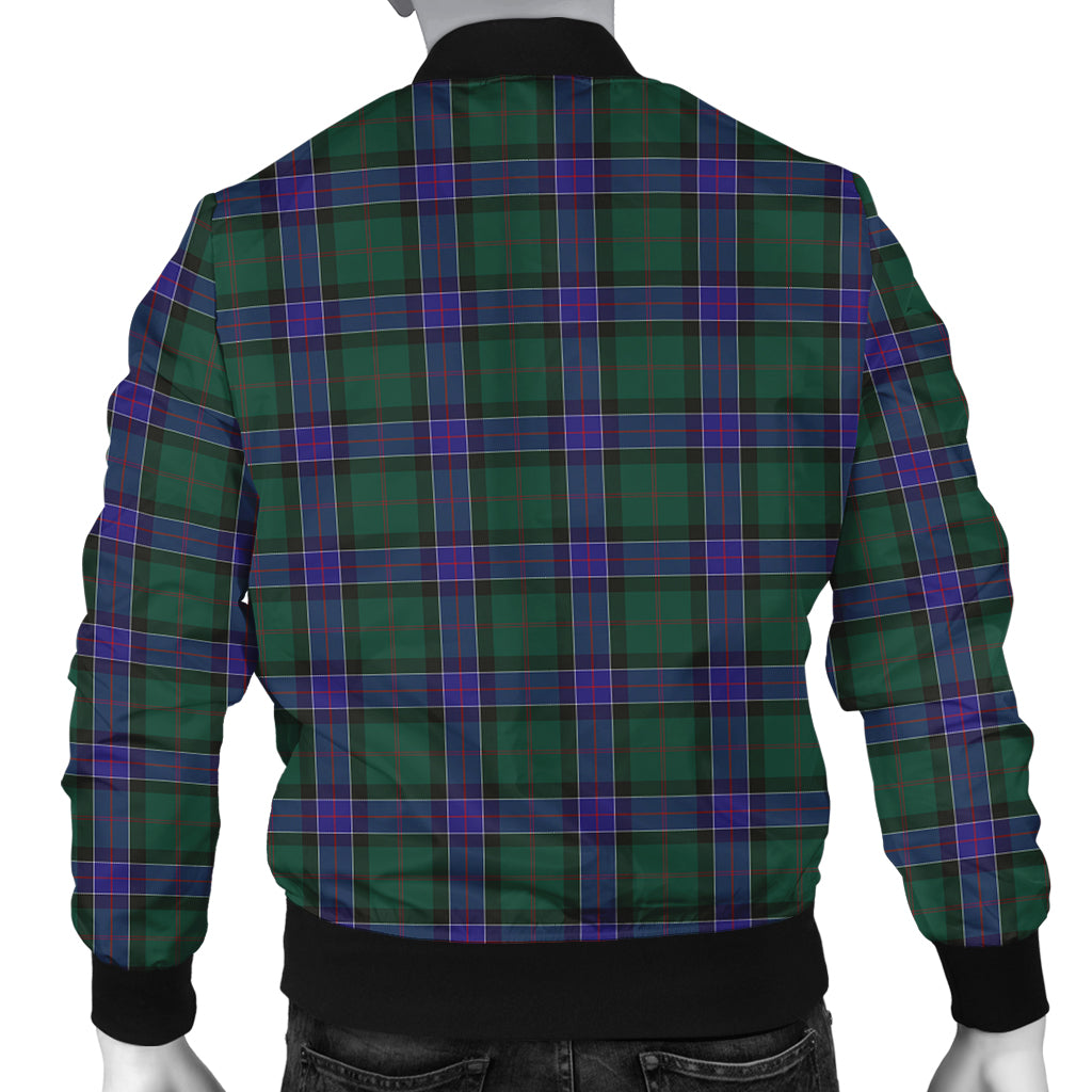 sinclair-hunting-modern-tartan-bomber-jacket-with-family-crest