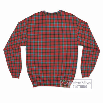 Sinclair Modern Tartan Sweatshirt with Family Crest DNA In Me Style