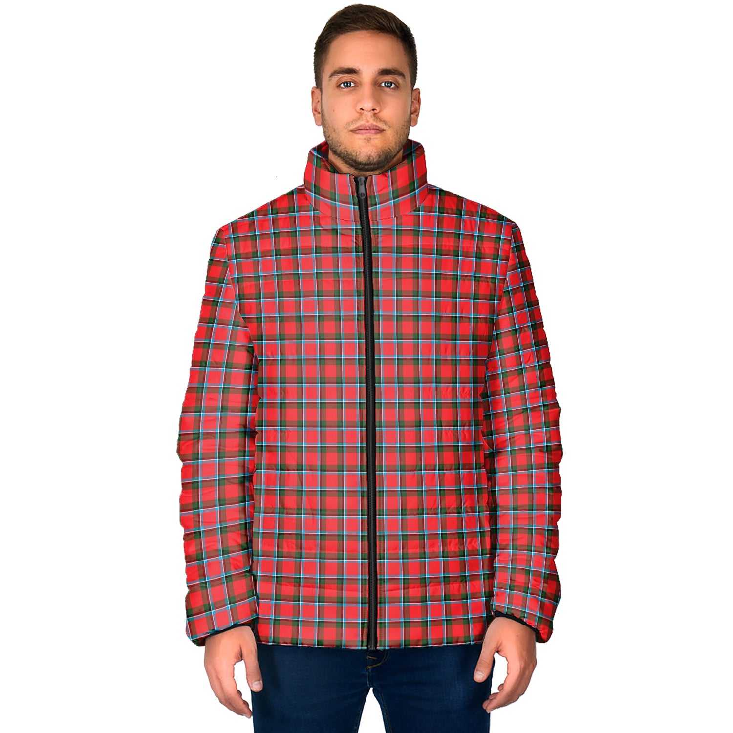 Sinclair Modern Tartan Padded Jacket - Tartan Vibes Clothing