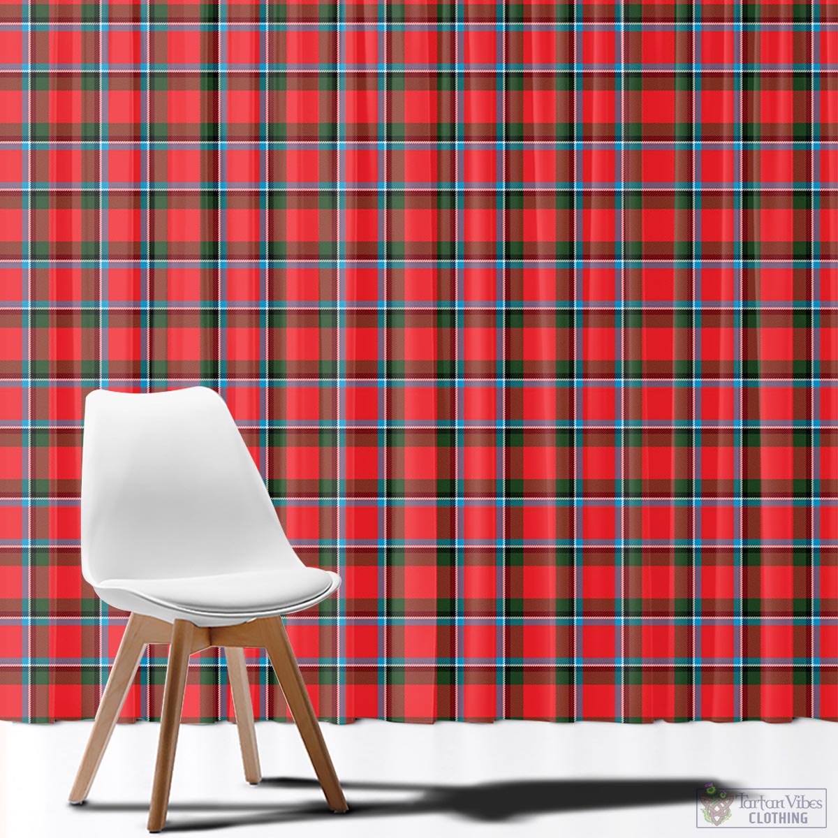 Sinclair Modern Tartan Window Curtain