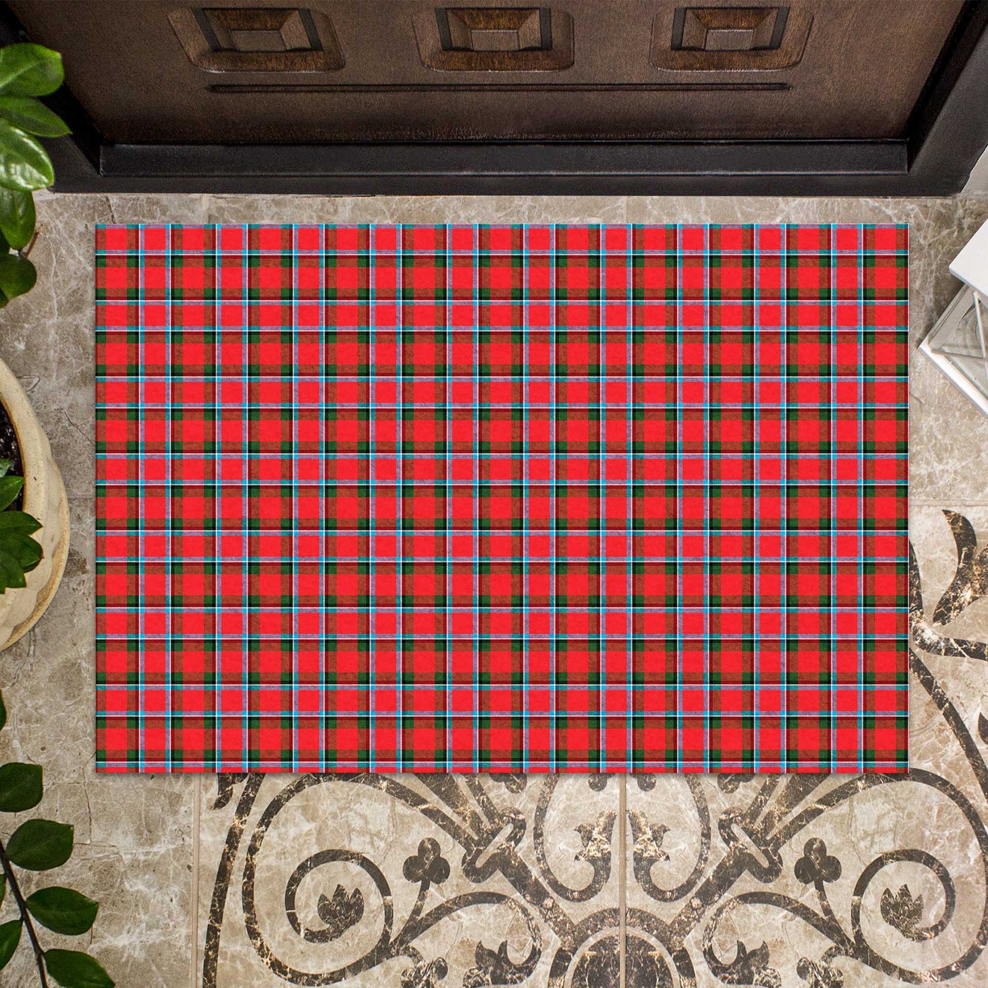 Sinclair Modern Tartan Door Mat - Tartanvibesclothing Shop