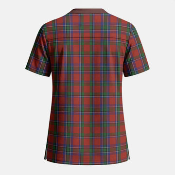 Sinclair Tartan Scrub Top - Tartan Vibes Clothing