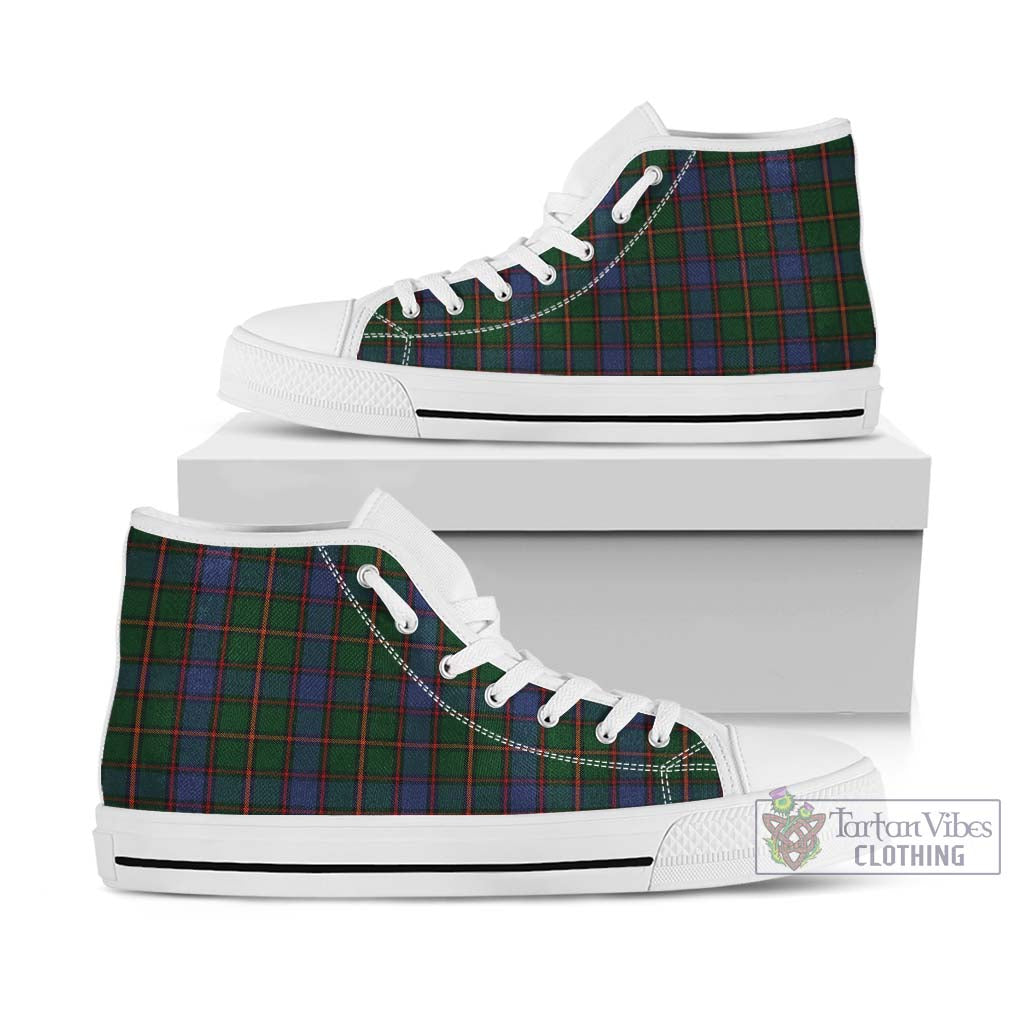 Tartan Vibes Clothing Skene Tartan High Top Shoes