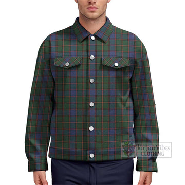 Skene Tartan Unisex Lapel Cotton Jacket