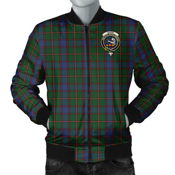 Skene Tartan Bomber Jacket with Family Crest