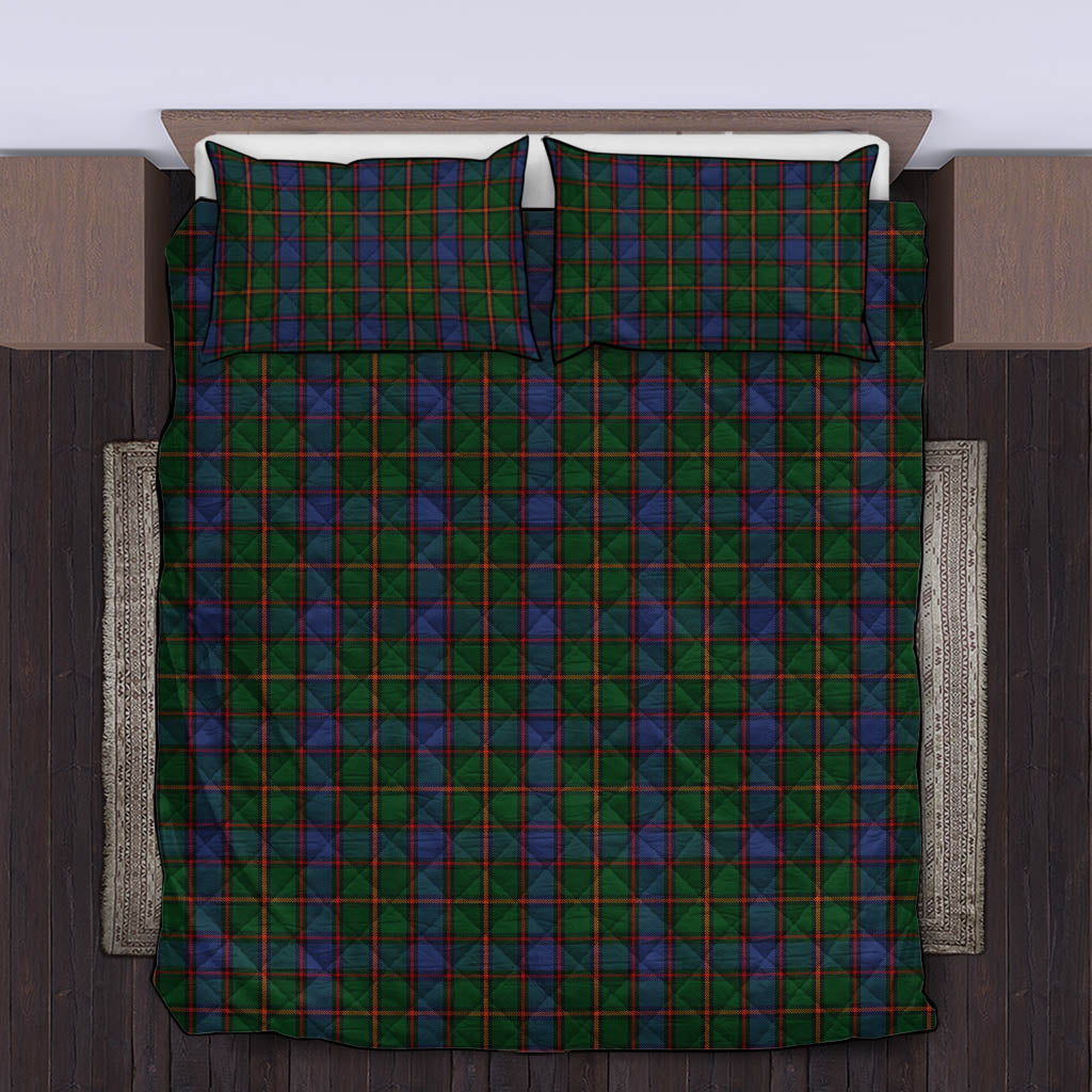 Skene Tartan Quilt Bed Set King - Tartan Vibes Clothing