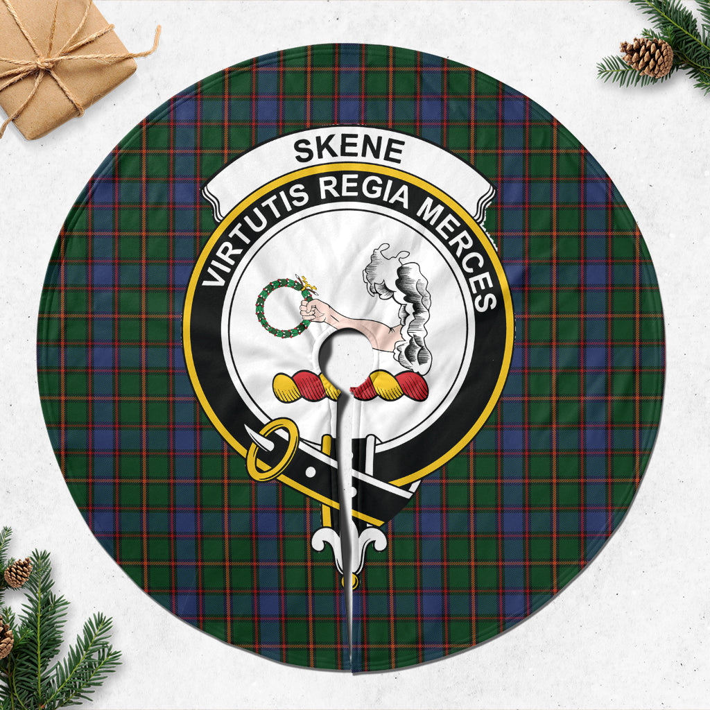 skene-tartan-christmas-tree-skirt-with-family-crest