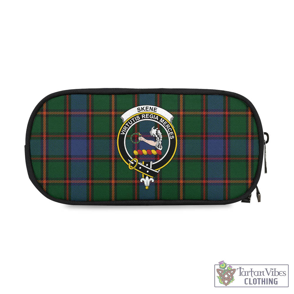 Tartan Vibes Clothing Skene Tartan Pen and Pencil Case with Family Crest