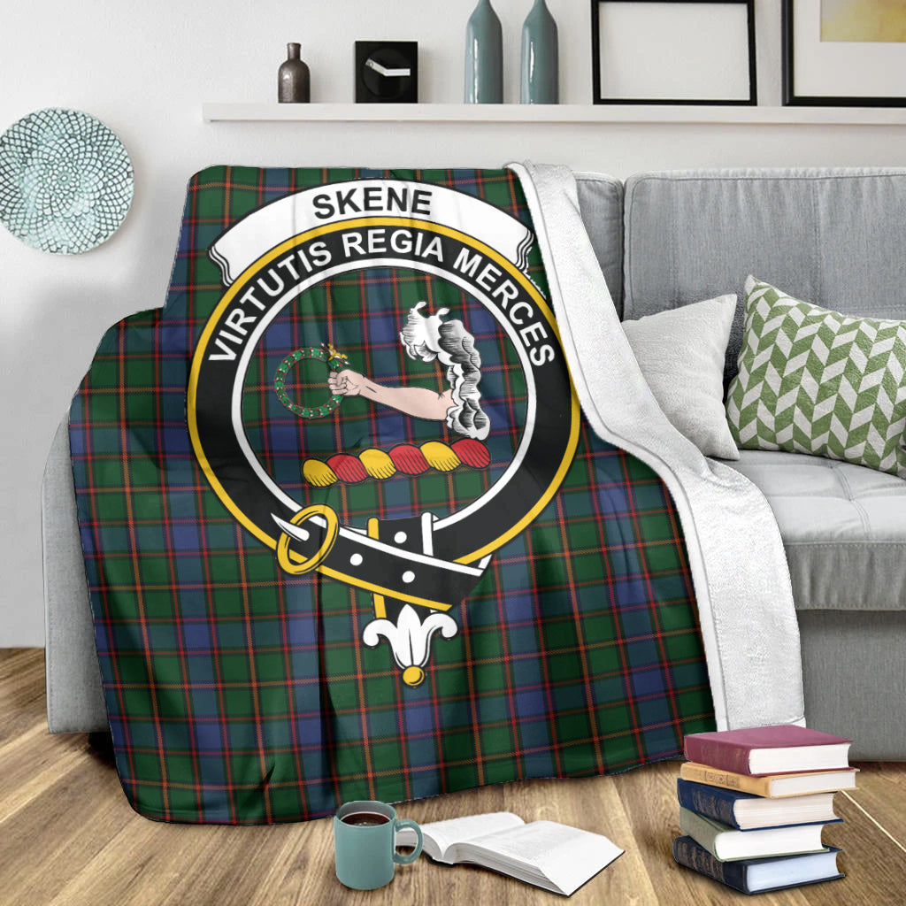 skene-tartab-blanket-with-family-crest