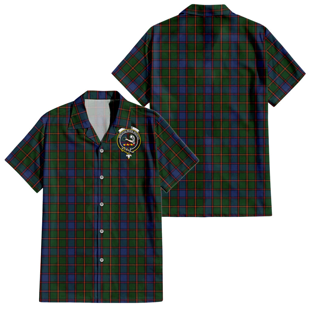 skene-tartan-short-sleeve-button-down-shirt-with-family-crest